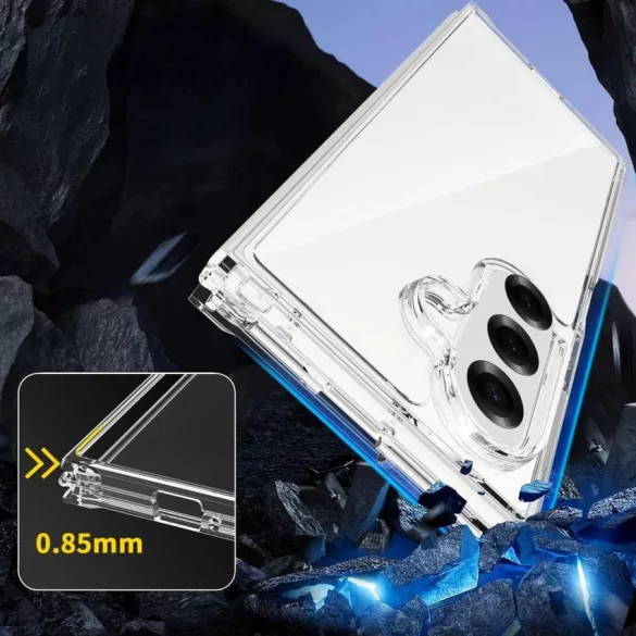 HUSĂ! - Samsung Z Fold 7 Tech-Protect FlexAir Back Cover - Transparent