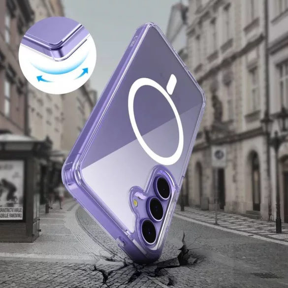 HUSĂ! - Samsung S25 Tech-Protect FlexAir Magsafe Back Cover - Transparent