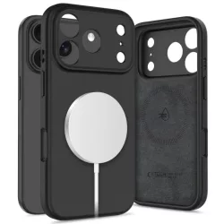   HUSĂ! - Apple iPhone 17 Pro Tech-Protect Silicon Magsafe Back Cover - Negru