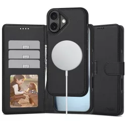   HUSĂ! - Apple iPhone 17 Tech-Protect MagSafe Bookcase - Negru