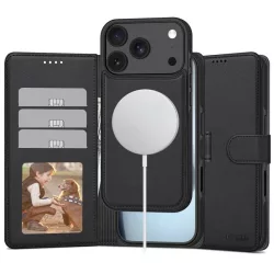   HUSĂ! - Apple iPhone 17 Pro Tech-Protect MagSafe Bookcase - Negru