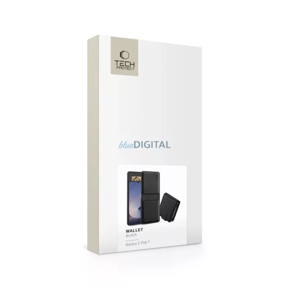 HUSĂ! - Samsung Z Flip 6/7 FE Tech-Protect Book Cover - Negru
