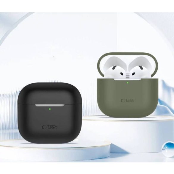 Husă Apple AirPods 4 Tech-Protect - Gri