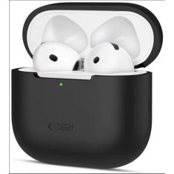 Husă Apple AirPods 4 Tech-Protect - Negru