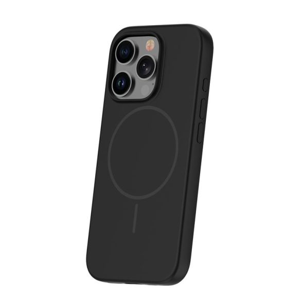 Apple iPhone 16 Pro Max Silicon Magsafe Back Cover - Negru