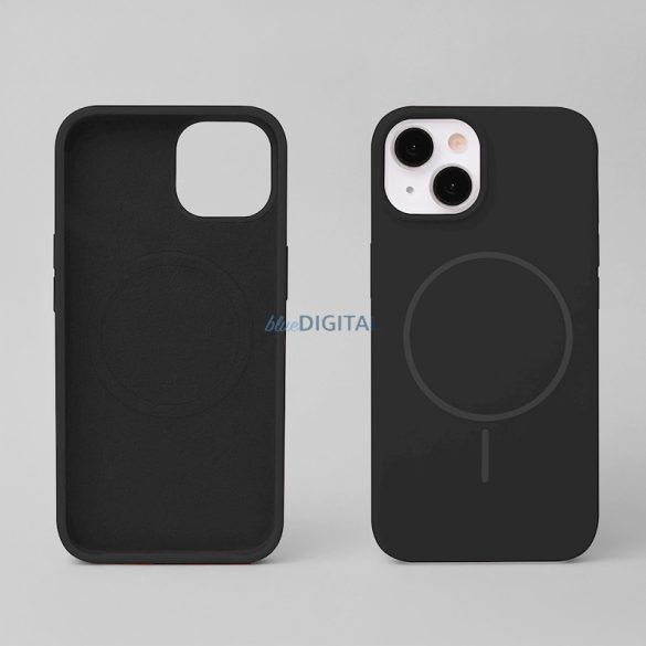 Apple iPhone 16 Pro Max Silicon Magsafe Back Cover - Negru