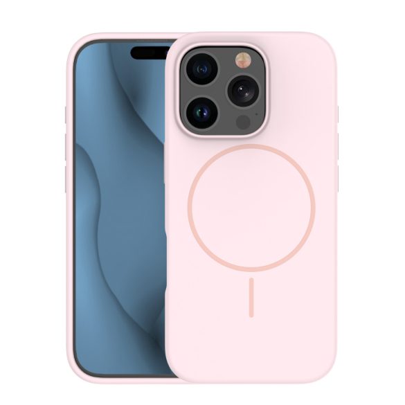 Apple iPhone 14 Silicon Megsafe Back Cover - Roz