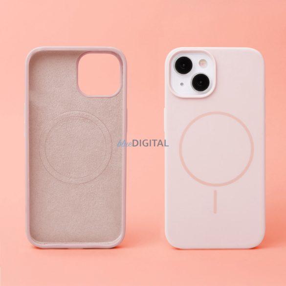 Apple iPhone 16 Silicon Megsafe Back Cover - Roz