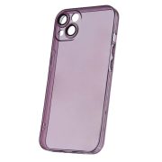 Husă din silicon Apple iPhone 15 Pro Slim Color - Prune