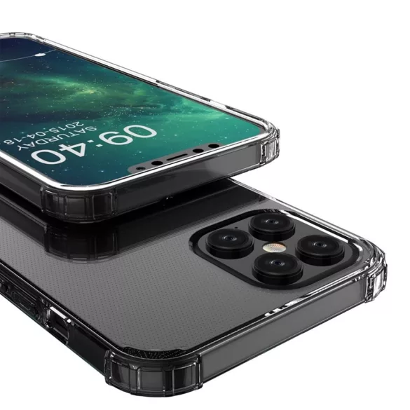 Husa din spate din silicon anti-șoc Xiaomi 14 Pro de 1,5 mm - transparentă