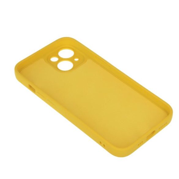 Husă spate din silicon Samsung A55 5G - galbenă