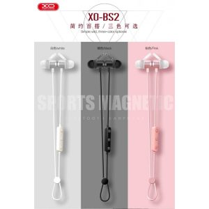 XO BS2 Magnetic Sport Bluetooth 4.1 - Alb