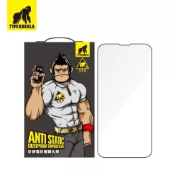   Apple iPhone 13/13 Pro TG ESD Anti-Static 2.5D Full Folie sticlă - Negru