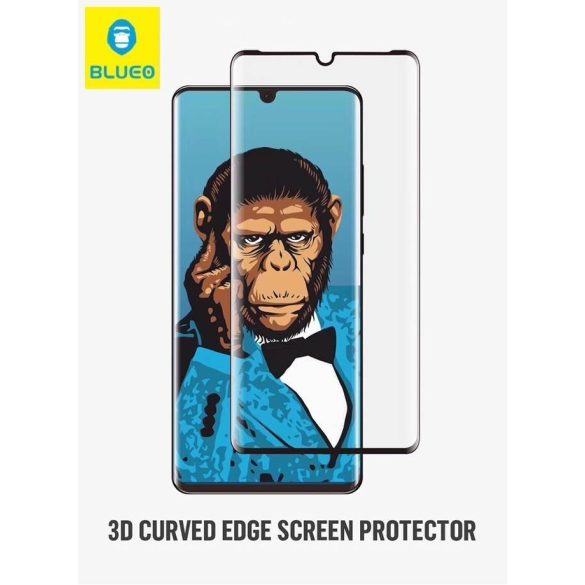 Samsung S20 Ultra Blueo 3D Corning Gorilla HD (adeziv complet) Film de sticlă + Consolă - Transparent