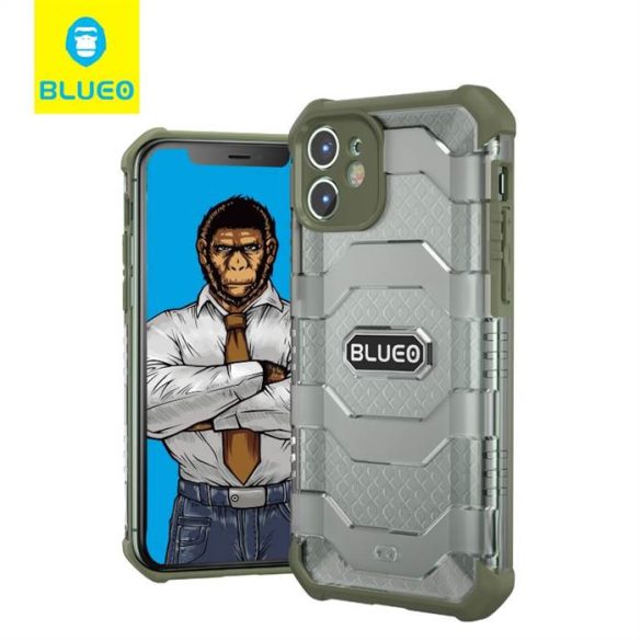 Husă din spate militară Apple iPhone 11 Pro Blueo - kaki