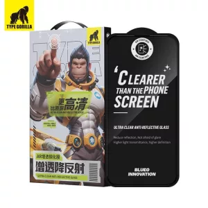 Apple iPhone 17 Air TG Anti-reflexie 2.5D Film de sticlă - Negru