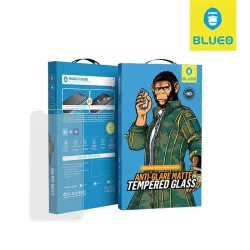   Film Apple iPhone 12 Pro Max Blueo Anti-Glare 2.5D Silk Full Glass - Negru