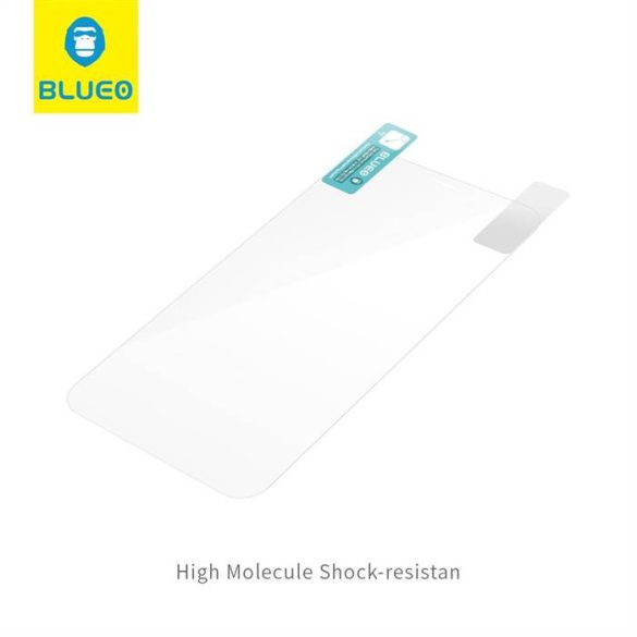 Film de sticlă rezistent la șocuri Apple iPhone 12 Pro Max Blueo 2.5D - transparent