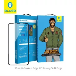   Film de sticlă pentru iPhone 12 Pro Max Blueo 3D anti-ruptură - negru