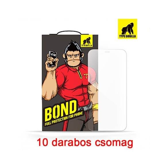 Apple iPhone 12 Pro Max TG Bond 10 Bucuri Film Sticla HD 2.5D - Transparent