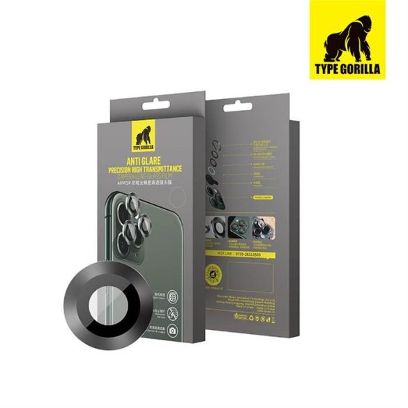 Film de protecție din sticlă pentru cameră 3D pentru Apple iPhone 12 Pro Max TG Armor - Albastru