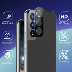   Film de protecție din sticlă pentru cameră Samsung S21 Plus TG 2.5D - negru