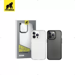   HUSĂ! - Husă din spate Apple iPhone 12 Pro Max TG Frosted Anti-drop - Carcasă neagră
