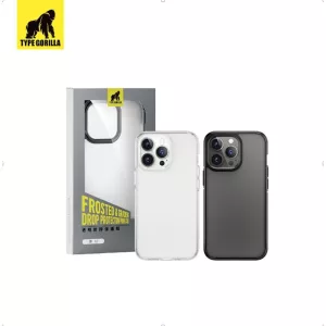 HUSĂ! - Husă din spate Apple iPhone 12 Pro Max TG Frosted Anti-drop - Carcasă neagră
