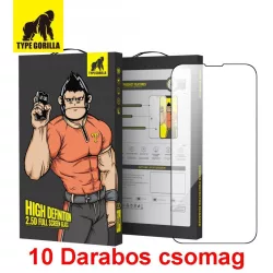   Apple iPhone 13 Pro Max TG de înaltă definiție 10 bucăți 2.5D mătase folie de sticlă - negru