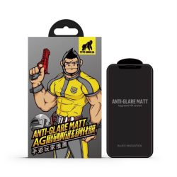   Apple iPhone XS Max/11 Pro Max TG Anti-Glare 2.5D Silk Full Glass Film - Negru