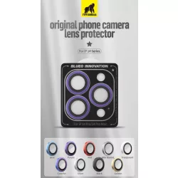   Film de protecție din sticlă pentru cameră 3D pentru Apple iPhone 14 Pro/14 Pro Max TG Armor Pro - violet