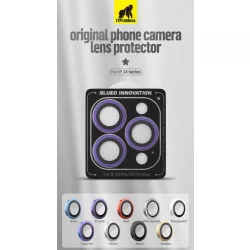   Film de protecție din sticlă pentru cameră 3D Apple iPhone 14/14 Plus TG Armor Pro - violet
