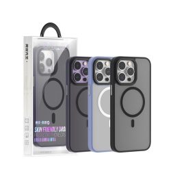   HUSĂ! - Husă din spate Apple iPhone 14 Pro Max TG, prietenoasă cu pielea, Drop Magsafe - violet