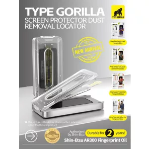 Aplicator de desprafuire Apple iPhone 13 Pro Max/14 Plus Blueo/TG - Argintiu