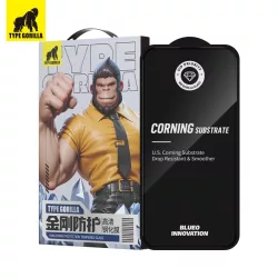   Apple iPhone 15 TG ESD Film de sticlă King Kong Corning Gorilla 2.5D - negru