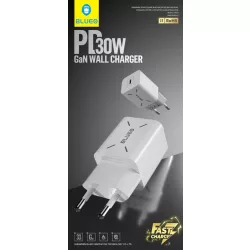 Încărcător Blueo PD 30W Gan - Alb
