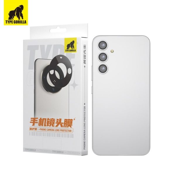 Film de sticlă de protecție pentru cameră Samsung S24 Plus TG 2.5D - argintiu