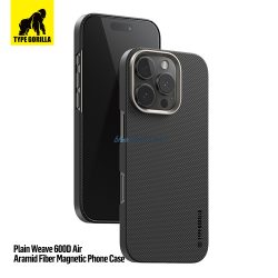   HUSĂ! - Apple iPhone 17 Air TG Aramid Fiber (600D) Magsafe Back Cover - Aur
