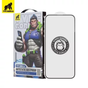 Apple iPhone 16 Pro/17/17 Pro TG ESD Anti-Static 2.5D Full Glass Film - Negru