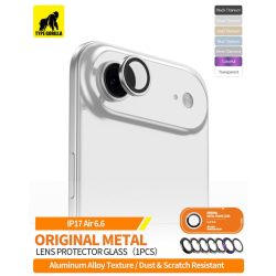   Apple iPhone 17 Air TG Original Metal 3D Camera Film de protecție - Chameleon