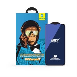   Apple iPhone XS Max/11 Pro Max Blueo Hot Bending Noua peliculă 3D din sticlă completă anti-lumină albastră - negru