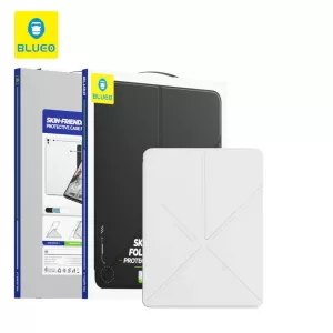 HUSĂ! - Apple iPad Air 11'' (2020-25) / Ipad Pro 11" (2020-22) Blueo Book Cover - Alb