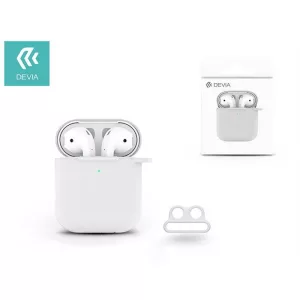 Husă din silicon Devia Naked Airpods - albă