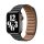 Curea de ceas Apple iWatch Devia elegantă din piele în două culori 42/44/45 mm - negru Curea de ceas Apple iWatch Devia elegantă din piele în două culori 42/44/45 mm - negru