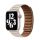 Curea de ceas Apple iWatch Devia elegantă din piele în două nuanțe 42/44/45 mm - bej Curea de ceas Apple iWatch Devia elegantă din piele în două nuanțe 42/44/45 mm - bej