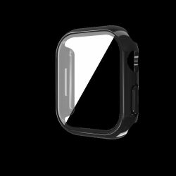   Carcasa Apple iWatch 7/8 Devia Guardian impermeabila 2in1 41 mm + sticla - negru