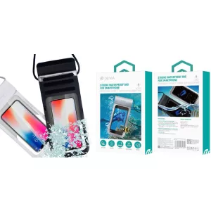 HUSĂ! - Husă rezistentă la apă Devia Strong pentru telefon mobil - argintie