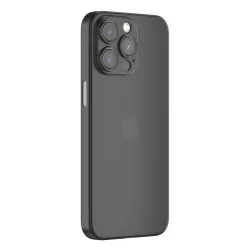   HUSĂ! - Husă din spate mată ultra subțire Devia Wing pentru iPhone 15 Plus - neagră