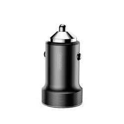   Joyroom C-A02 Wise 3.4A 2xUSB încărcător auto + cablu de date micro USB 1M - negru