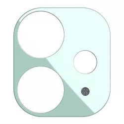   Apple iPhone 11 Joyroom JR-PF043 Knights 3D Metal Camera Film de protecție din sticlă - Verde deschis